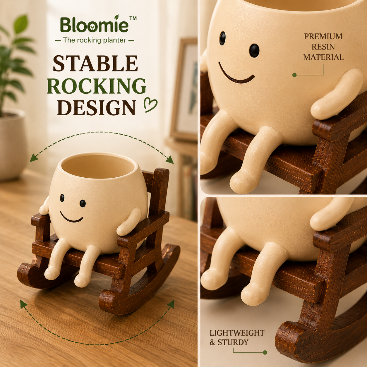 Bloomie™ The rocking planter